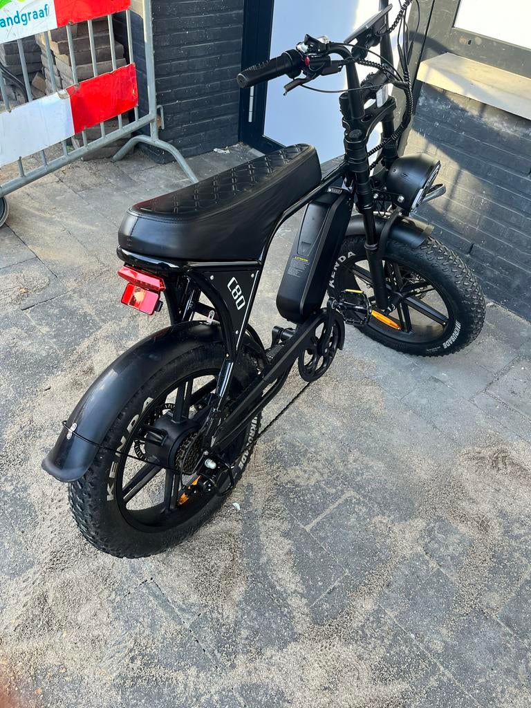 Fatbike - Zwart, Zo goed als nieuw, Fietsen en Brommers, Elektrische fietsen, Overige merken, Ophalen of Verzenden, Zo goed als nieuw
