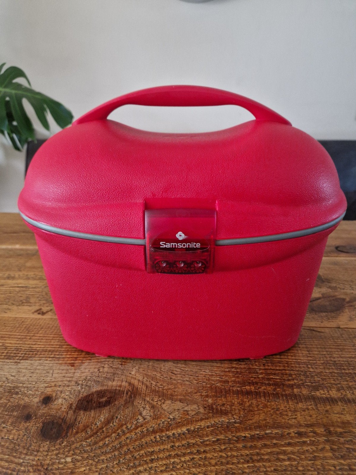 Samsonite beautycase rood, Sieraden, Tassen en Uiterlijk, Ophalen of Verzenden, Rood