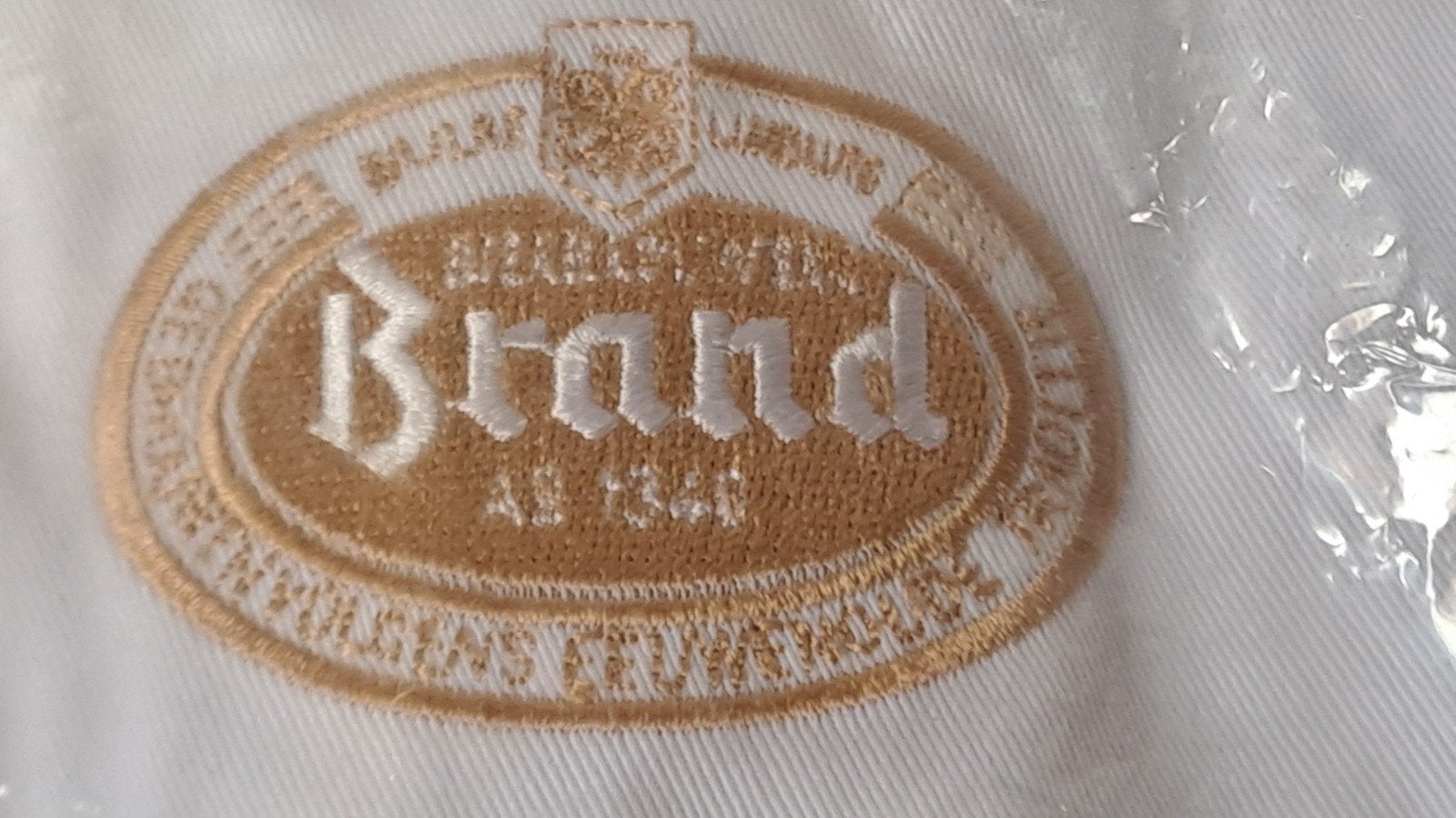 Brand bier schort nieuw in verpakking., Ophalen of Verzenden, Nieuw, Kleding, Brand