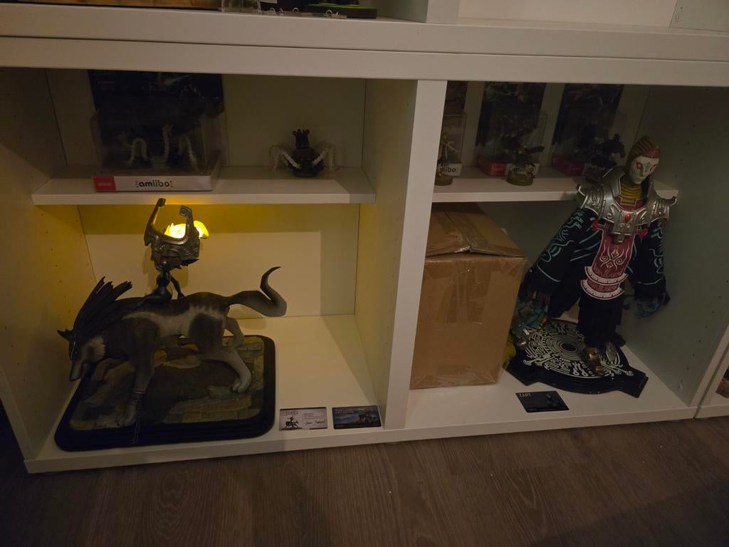 2x zelda nintendo First4figures (zant & wolf link & midna), Verzamelen, Beelden en Beeldjes, Ophalen, Zo goed als nieuw