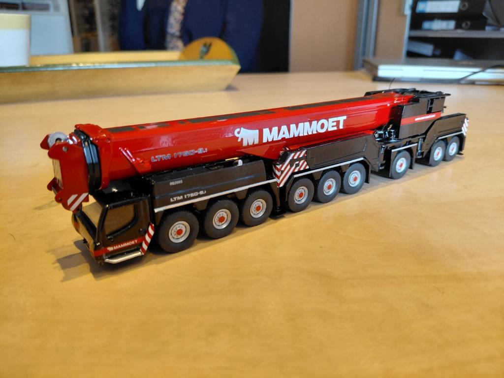 WSI Liebherr LTM 1750-9i. Mobiele kraan. Opknapper!7, Ophalen of Verzenden, Hijskraan, Tractor of Landbouw, Wiking