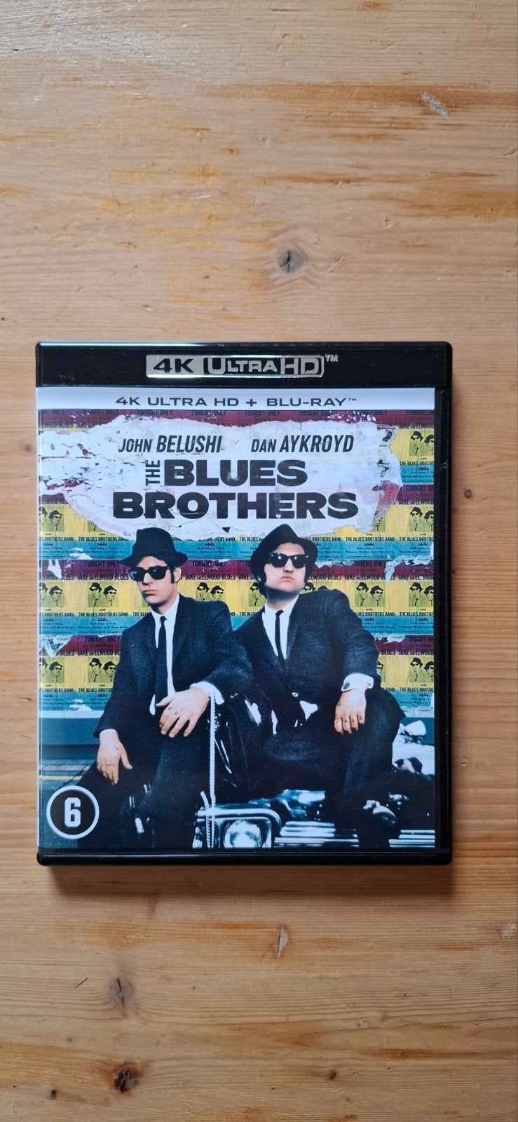 The Blues Brothers 4K Ultra HD + Blu-ray, Cd's en Dvd's, Blu-ray, Ophalen of Verzenden, Zo goed als nieuw, Humor en Cabaret