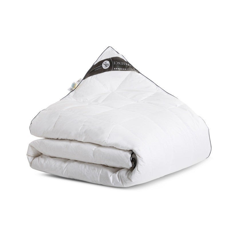 Presence Dekbed 260x220 100% Ganzendons - 4 Seizoenen (€899), Dubbelzijdig bruikbaar, Wit, Tweepersoons, Dons en Veren