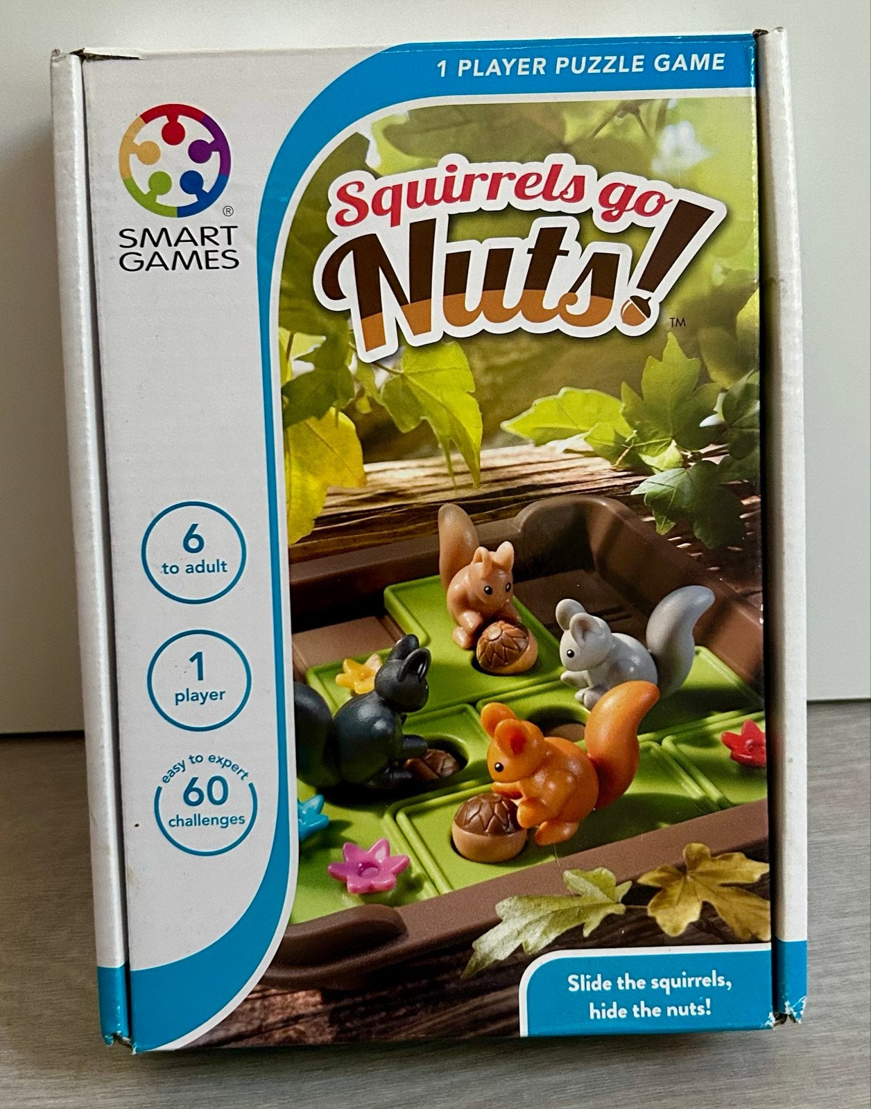 SmartGames Squirrels Go Nuts! Logica Puzzelspel, Ophalen of Verzenden, Minder dan 10 stukjes, Zo goed als nieuw, 6 jaar of ouder