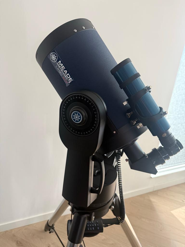 Meade LX90 ACF 8 inch telescoop - Zo goed als nieuw, Audio, Tv en Foto, Optische apparatuur | Telescopen, Ophalen, 200 mm of meer