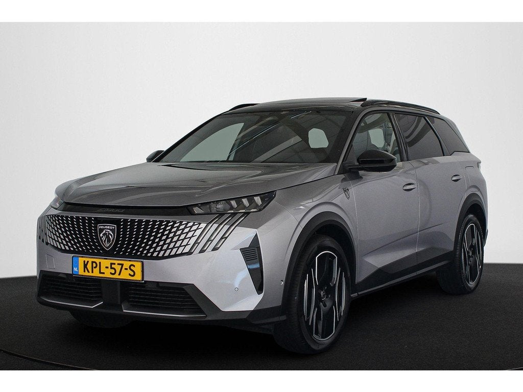Peugeot 5008 1.6 Plug-in Hybrid 195 GT 7p Leder Panoramadak, Auto's, Peugeot, Automaat, Gebruikt, 194 pk, 4 cilinders