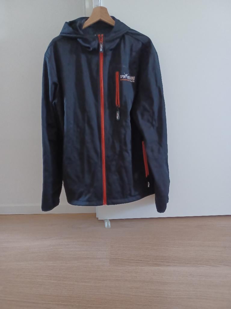 Zwart hardloop jack van Sportvoeding - XXL, Zwart, Maat 46/48 (XL) of groter, Ophalen of Verzenden, Zo goed als nieuw