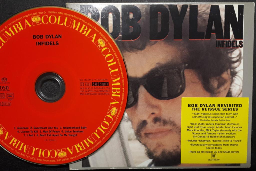 BOB DYLAN - Infidels ( SACD ), Cd's en Dvd's, Cd's | Rock, Zo goed als nieuw, Poprock, Ophalen of Verzenden