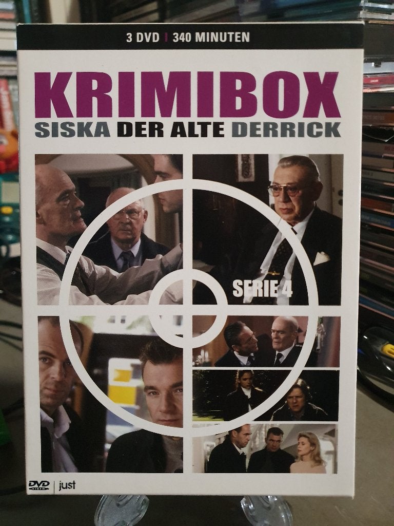 Krimibox serie 4 Siska Der Alte Derrick, Ophalen, Zo goed als nieuw