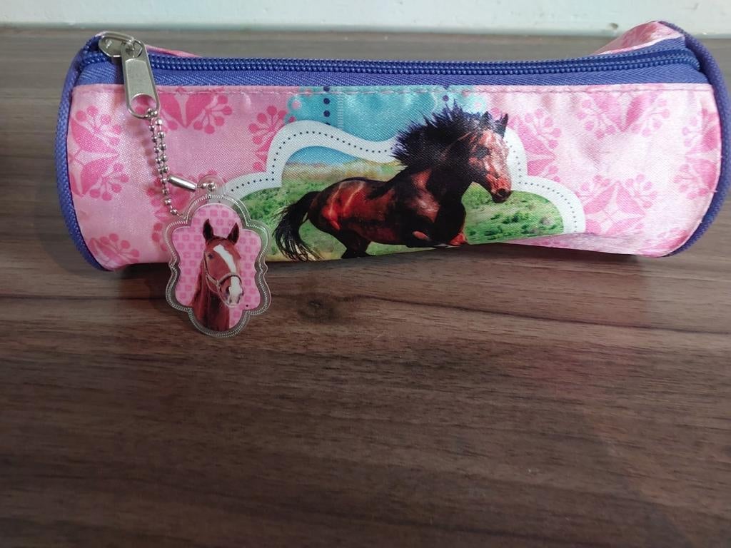 Pennen etui paarden, Ophalen