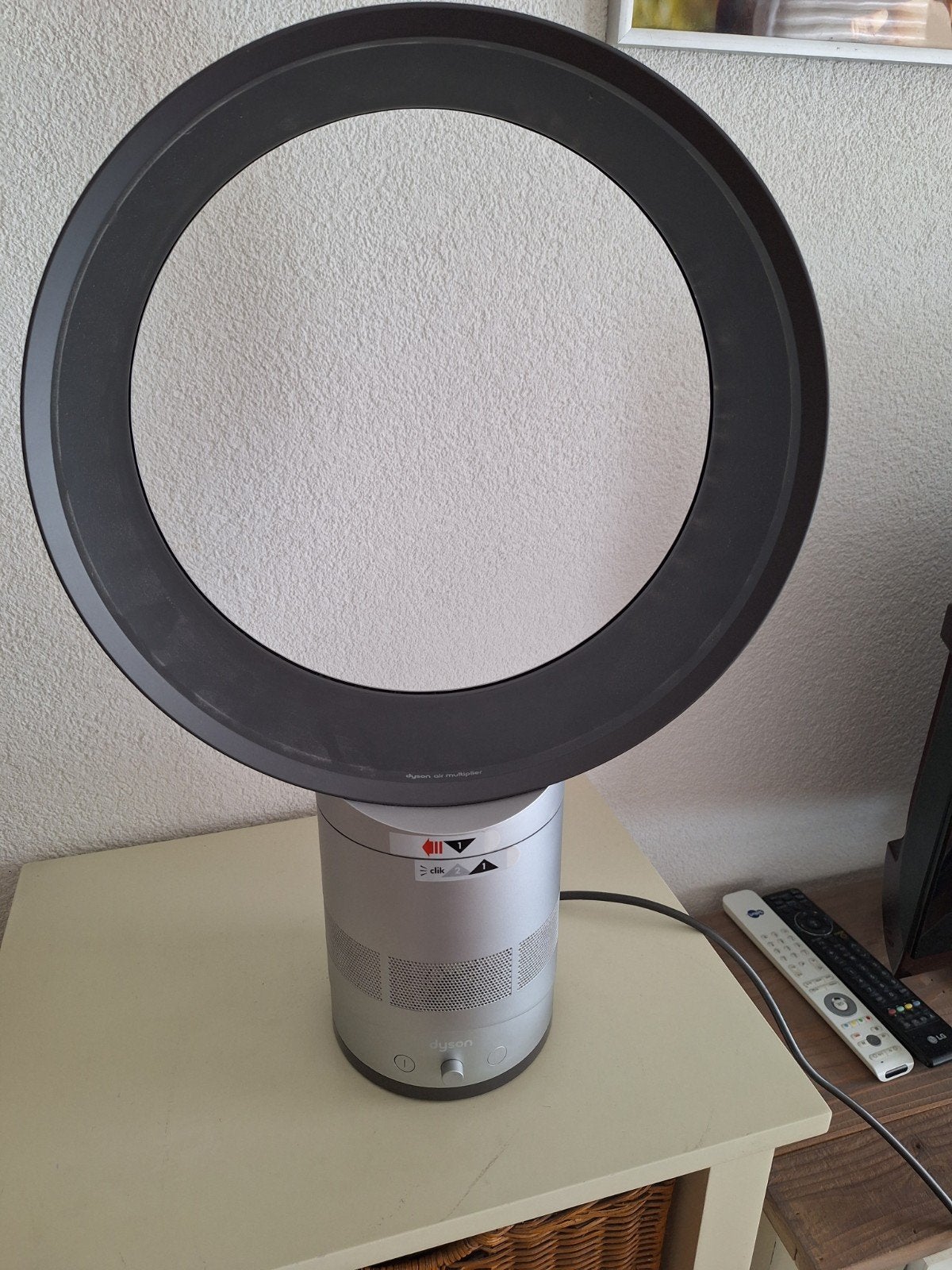 Dyson Air Multiplier Ventilator, Ophalen of Verzenden, Ventilator met afstandsbediening, Gebruikt, Tafelventilator