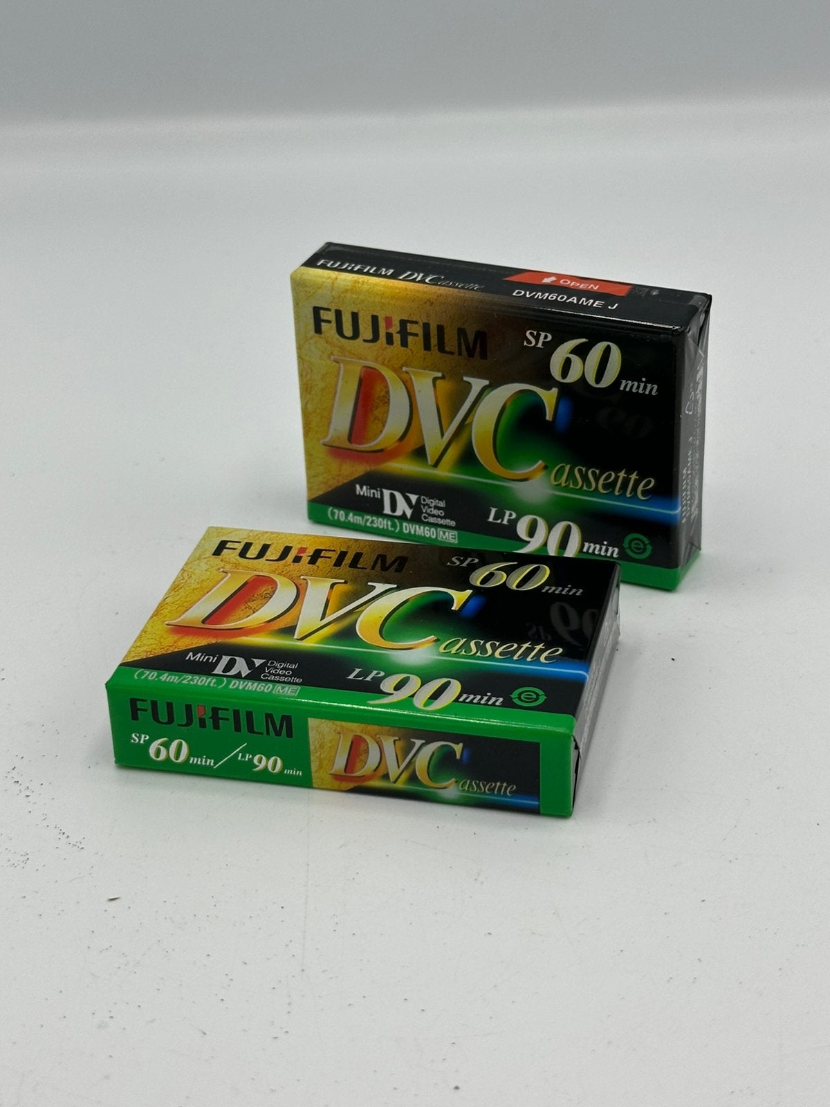 Fujifilm Mini DV DVC Cassette 60/90 min (2 stuks), Ophalen of Verzenden, Nieuw, Mini dv, Band, Disc of Geheugen