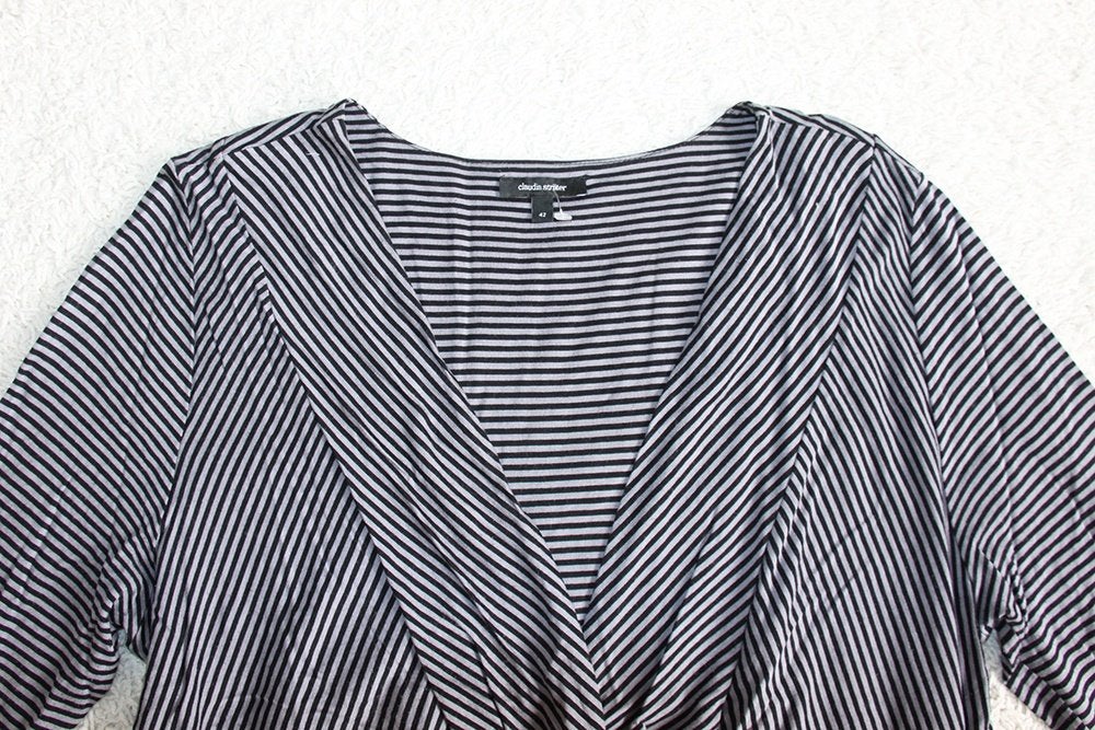 Mooie Claudia Sträter Jurk 100% Viscose -92 (Maat 42) €65,-, Kleding | Dames, Maat 42/44 (L), Ophalen of Verzenden, Zo goed als nieuw