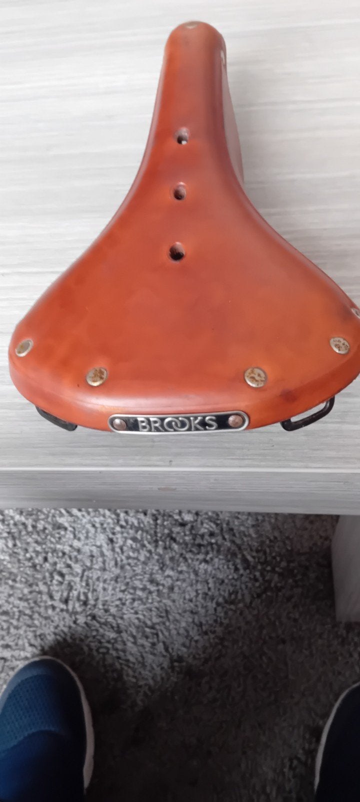 Brooks B17 zadel, Fietsen en Brommers, Fietsonderdelen, Ophalen of Verzenden, Zadel