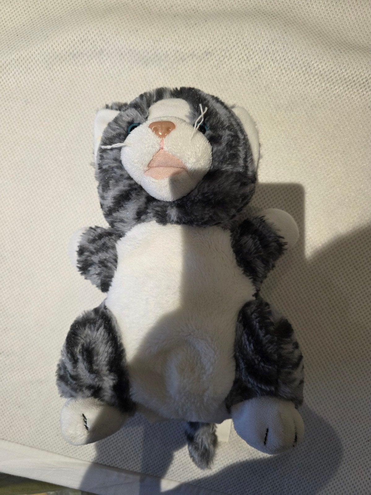 knuffel/handpop kat, Ophalen of Verzenden, Zo goed als nieuw, Kat