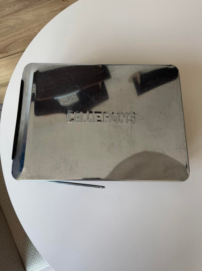 Camerons rookoven large RVS 38 x 28 cm inclusief 2x rookmot, Ophalen of Verzenden, Nieuw
