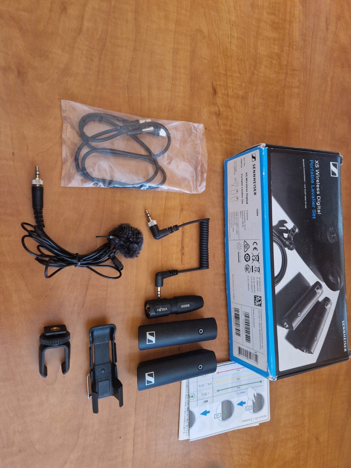 SENNHEISER Digital Systeem Draadloze mic set voor video, Ophalen of Verzenden, Zo goed als nieuw, Video
