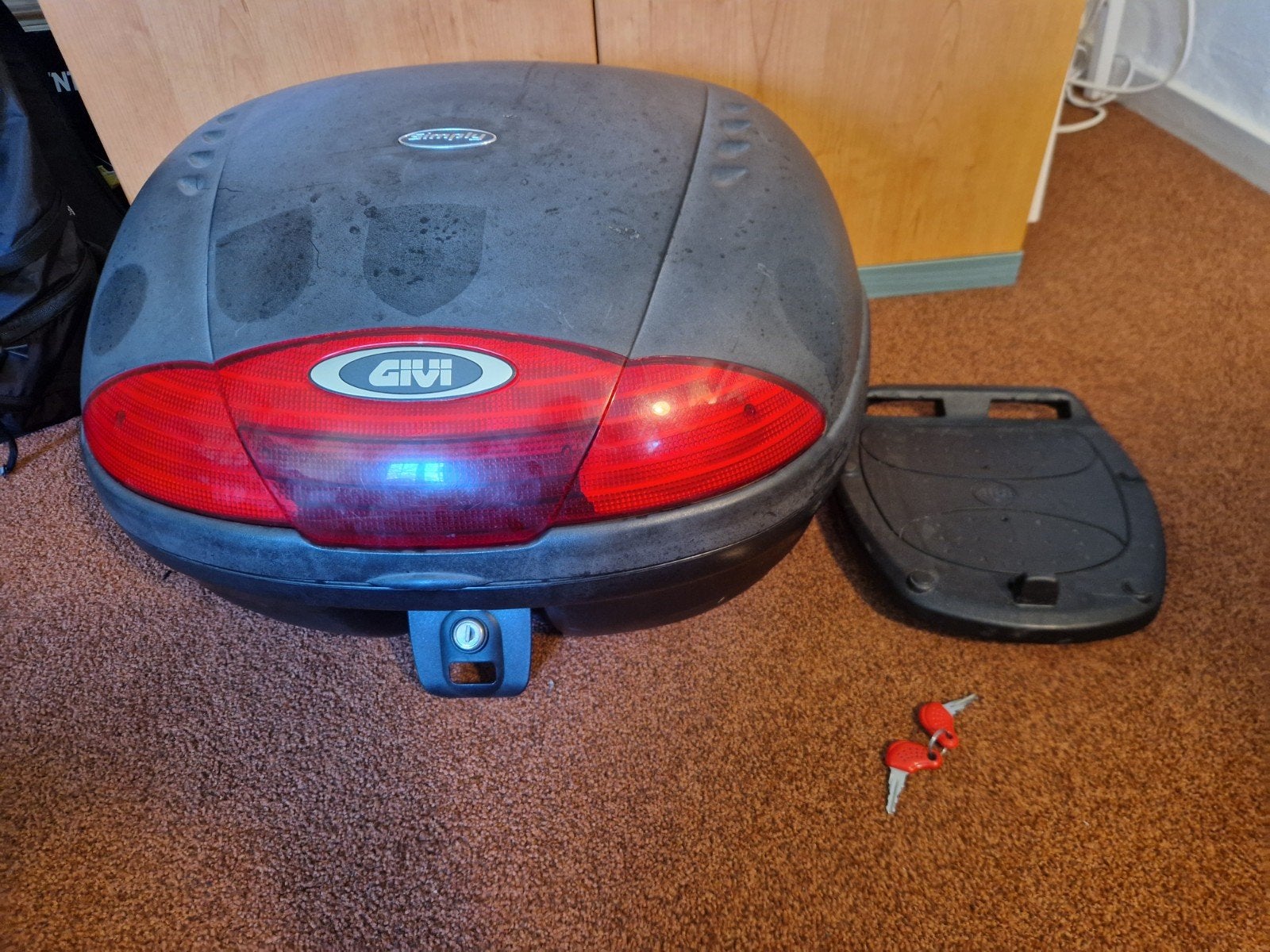 GIVI Topkoffer voor Scooter/Motor - Gebruikt, Ophalen, Gebruikt