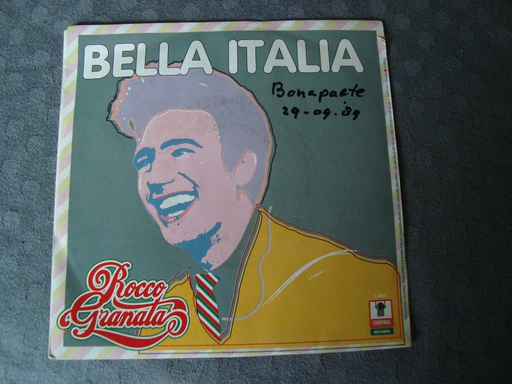 Rocco granata, bella italia, Cd's en Dvd's, Ophalen of Verzenden, Zo goed als nieuw, Pop, Single