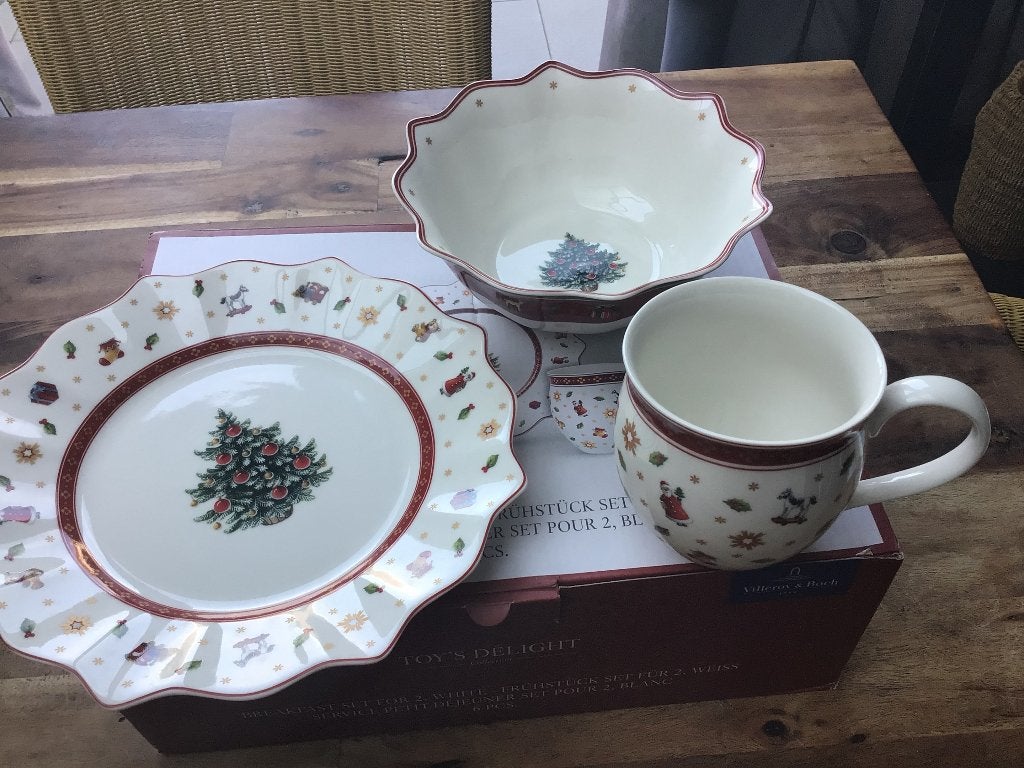 Villeroy & Boch Toys Delight ontbijtset  kerst nieuw in doos, Diversen, Ophalen of Verzenden, Nieuw