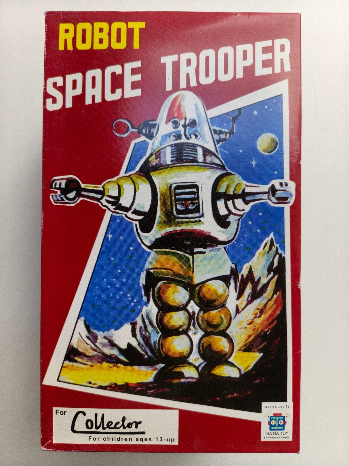 Robot Space Trooper Black (Blikken mechanisch speelgoed), Ophalen of Verzenden, Nieuw
