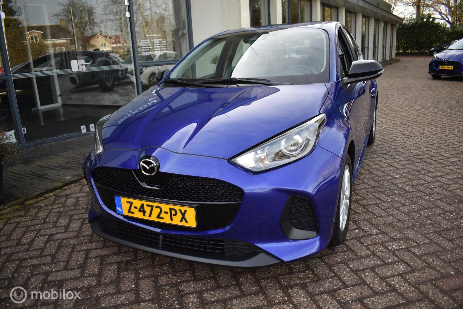 Mazda 2 Hybrid 1.5 Centre-line AUT. 2024|Camera|Carplay, Auto's, Euro 6, Blauw, 49 €/maand, Bedrijf