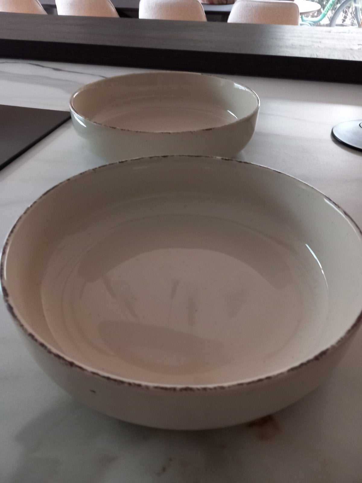 Mica saladeschalen - Set van 2, Huis en Inrichting, Ophalen, Overige merken, Keramiek, Overige stijlen
