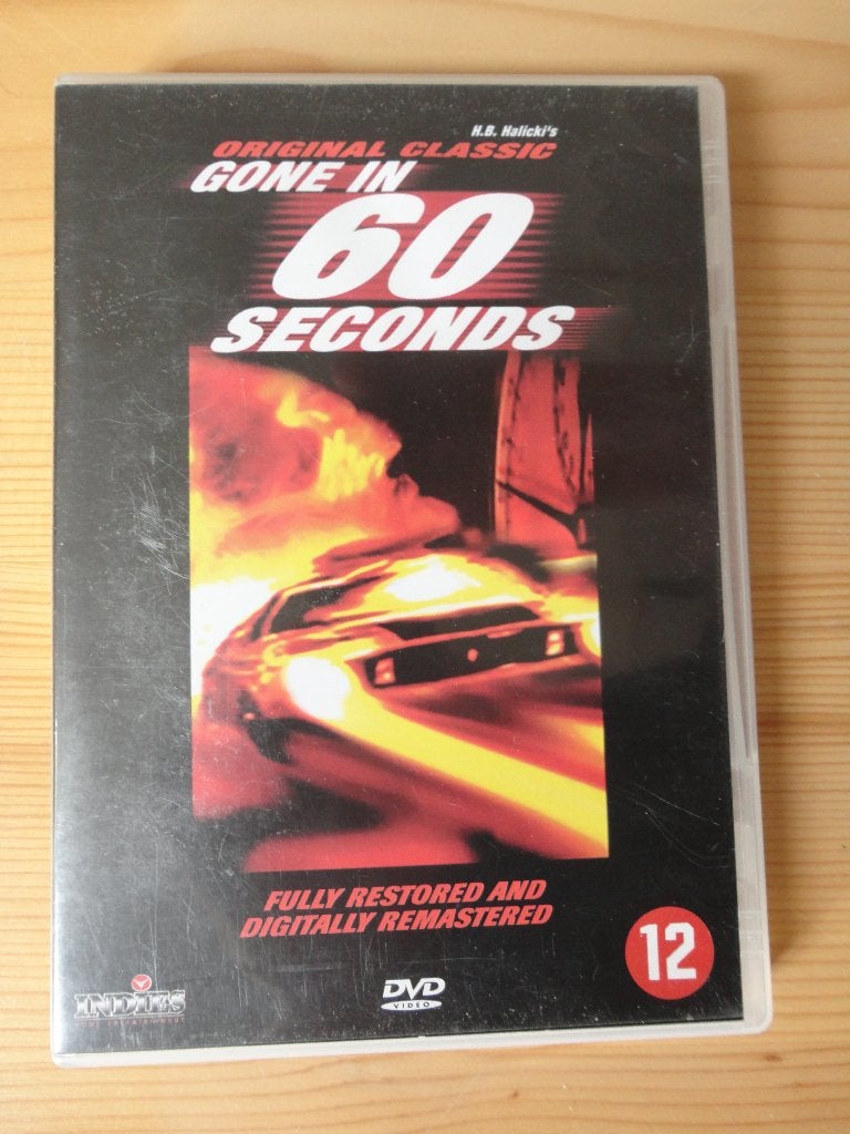 Gone in 60 seconds, Alle leeftijden, Ophalen of Verzenden, Gebruikt, Actie