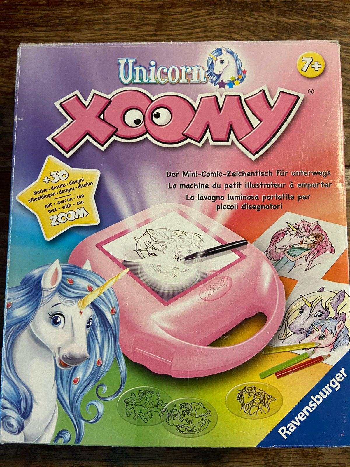 Xoomy unicorn overtrek projector, Ophalen of Verzenden, Zo goed als nieuw, Overige typen