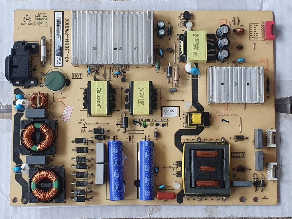 TV Powerboard TCL 40-L301H4-PWB1CG, Ophalen of Verzenden, Gebruikt