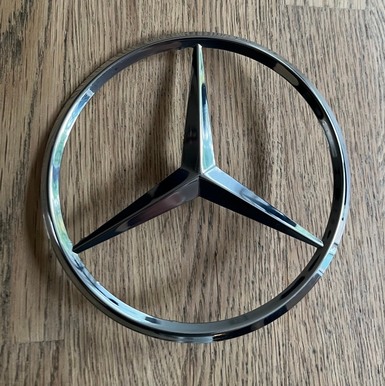 Mercedes kofferbak ster W123 W126 - Origineel (1237580150), Auto-onderdelen, Ophalen of Verzenden, Gebruikt, Mercedes-Benz