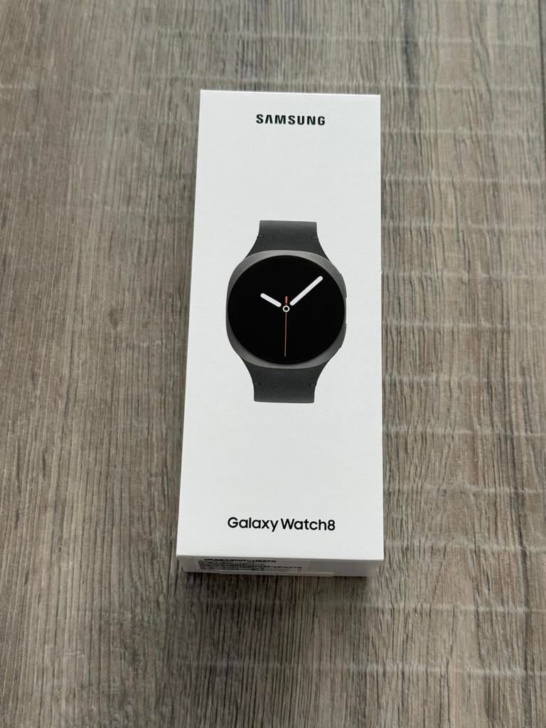 Samsung Galaxy watch 8 40 mm LTE Graphite Nieuw Met Factuur, Sieraden, Tassen en Uiterlijk, Smartwatches, Ophalen, Zwart, Nieuw
