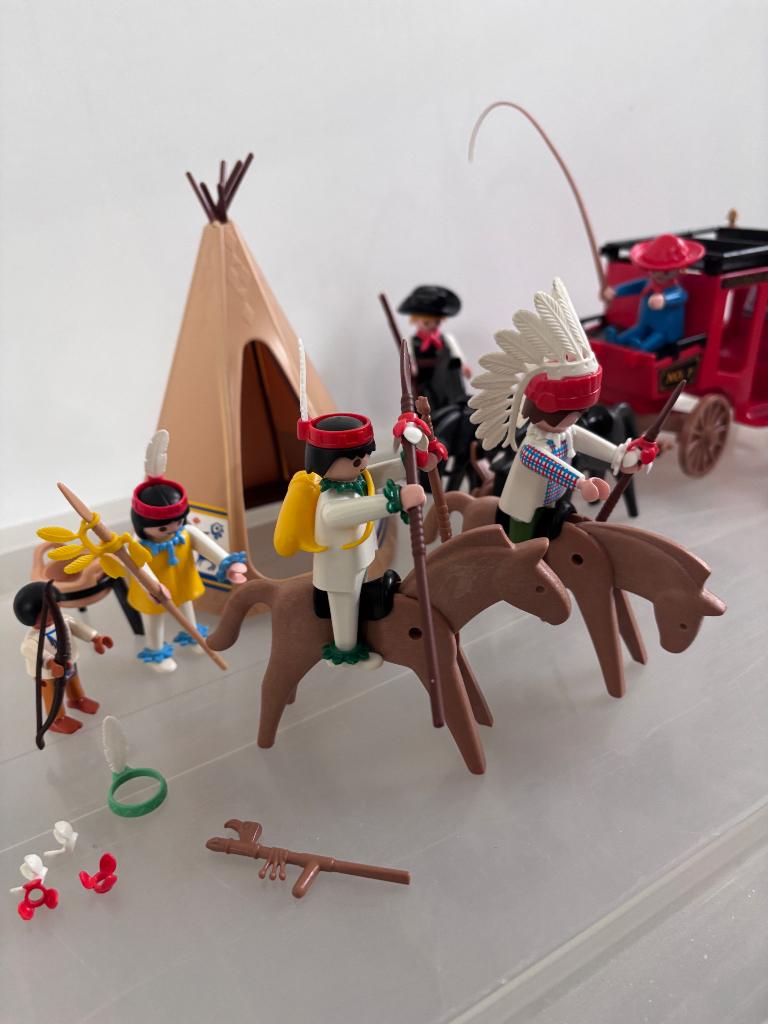 diverse Playmobil oa western/panda/onderwater/indiaan enz, Ophalen of Verzenden, Gebruikt, Los playmobil