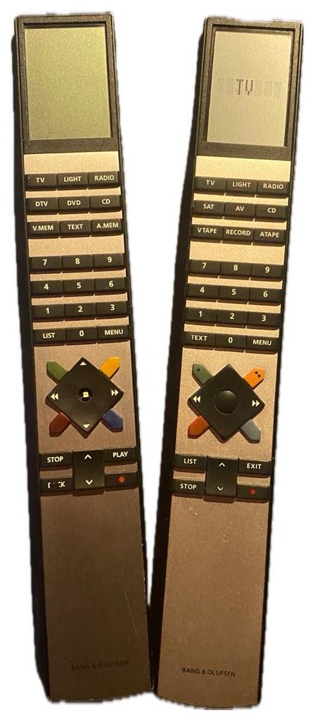 2x Bang & Olufsen BEO afstandsbedieningen met display, Ophalen of Verzenden, Gebruikt, Origineel, Met display
