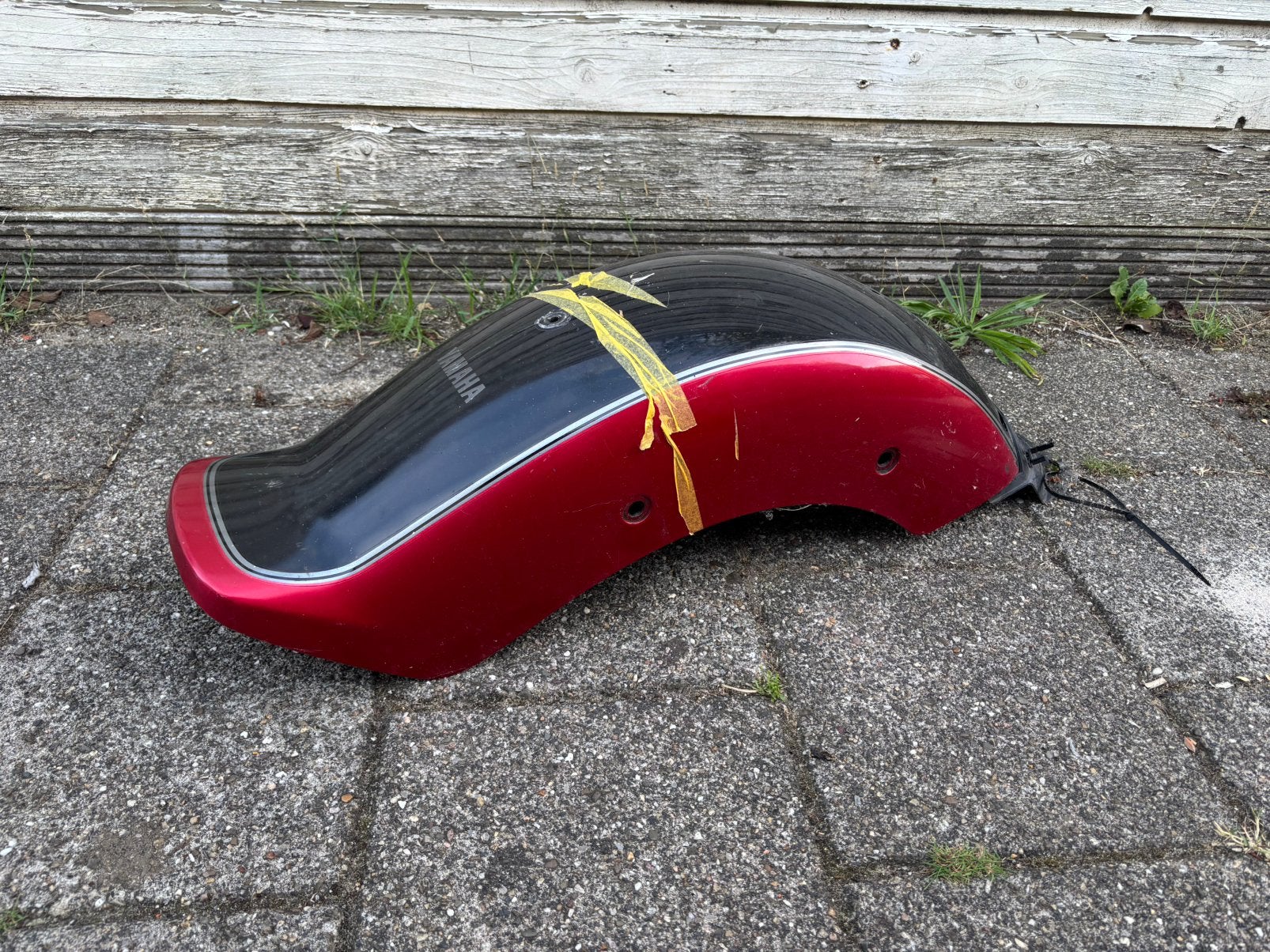 Spatbord Yamaha dragstar 1100, Ophalen