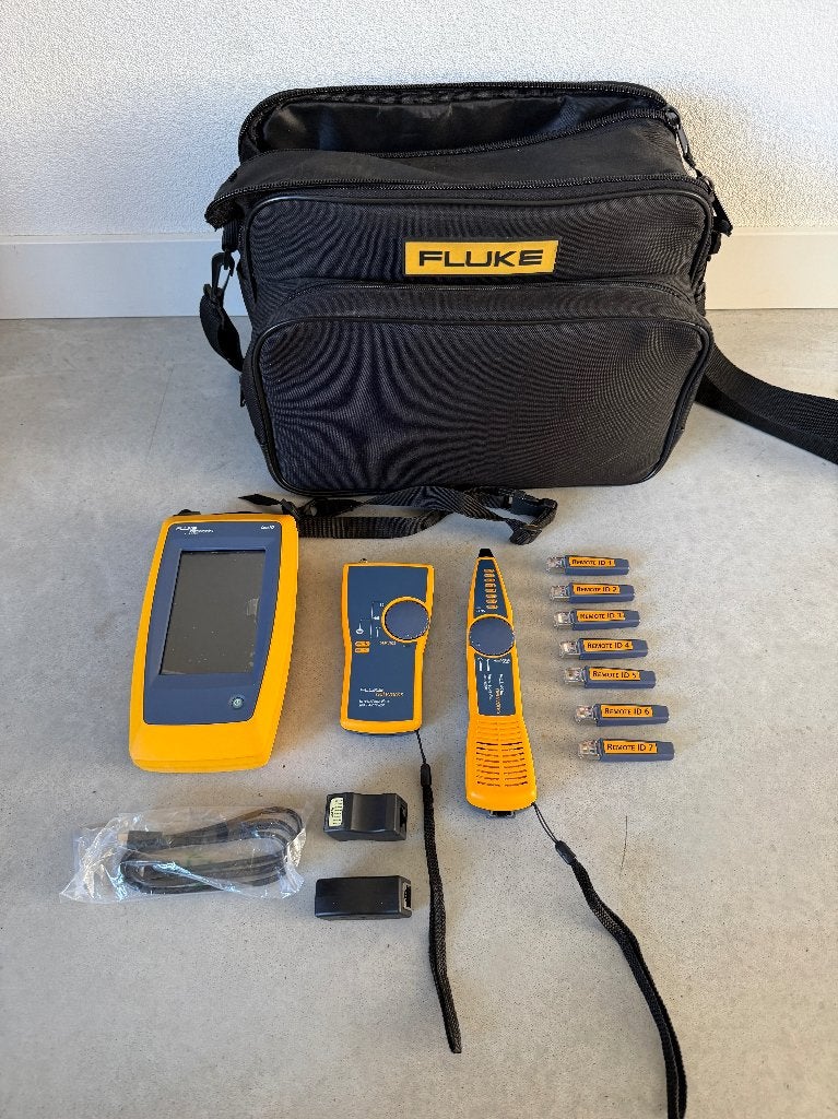 Fluke LinkIQ netwerk/kabeltester NIEUWSTAAT, Ophalen of Verzenden, Zo goed als nieuw, Overige meters