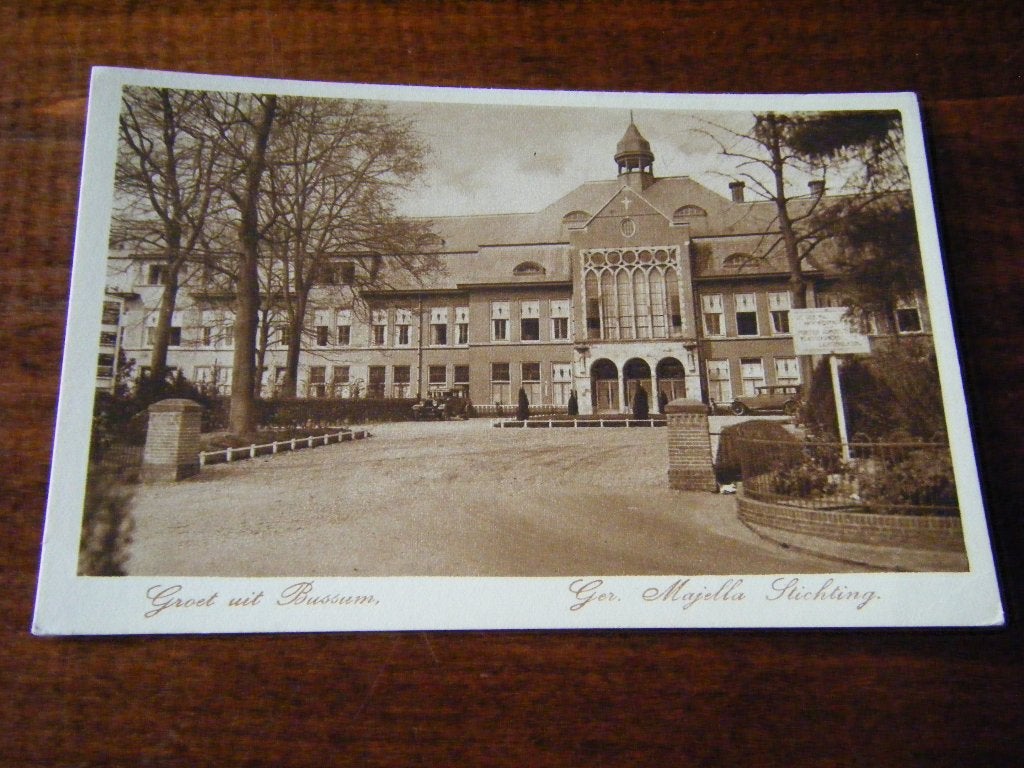Z41 - Bussum - Gerardus Majella Stichting - Mooi/Oud, Ophalen of Verzenden, 1940 tot 1960, Noord-Holland