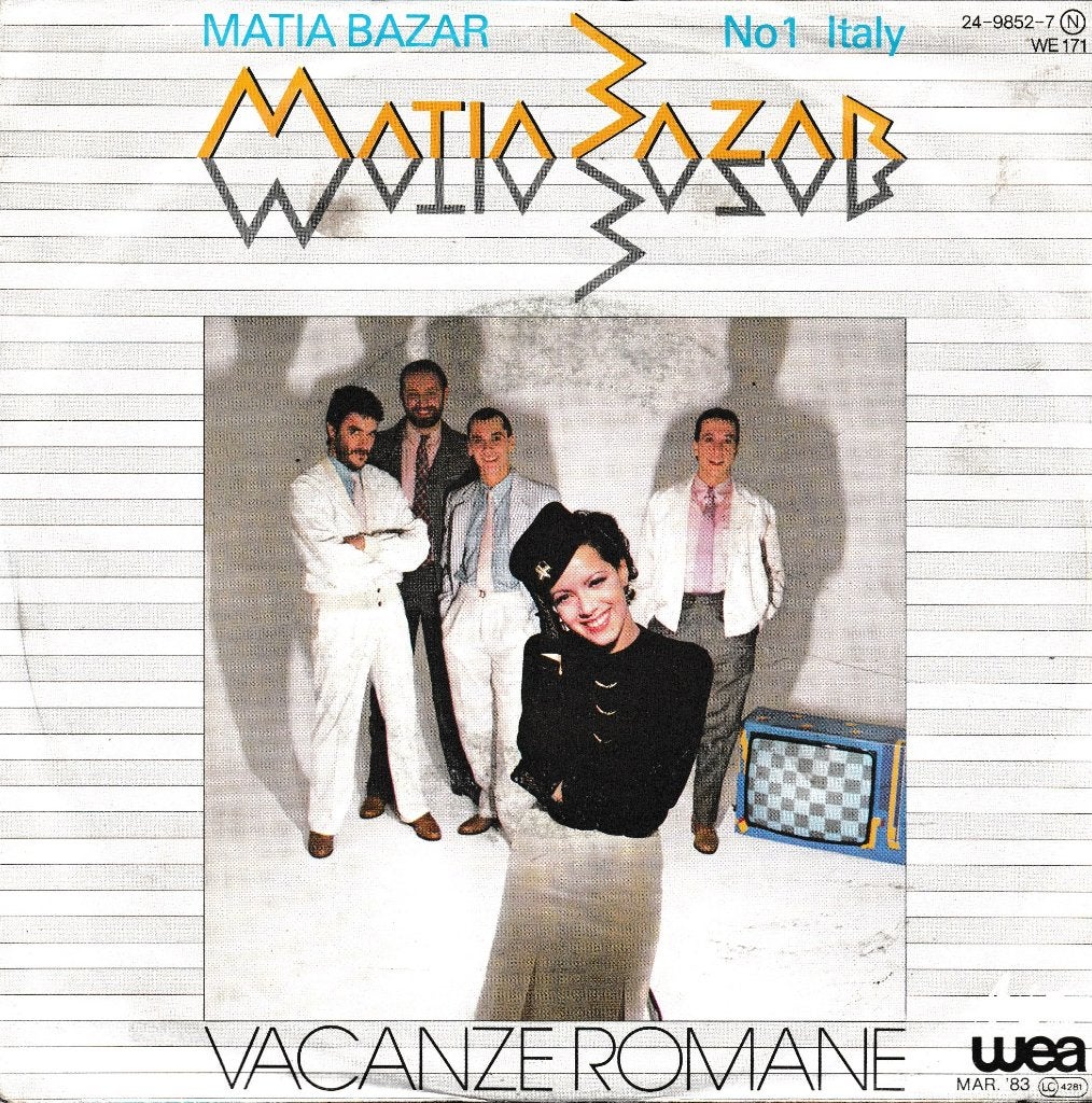 Matia Bazar - Vacanze Romane, Ophalen of Verzenden, Gebruikt, 7 inch, Pop