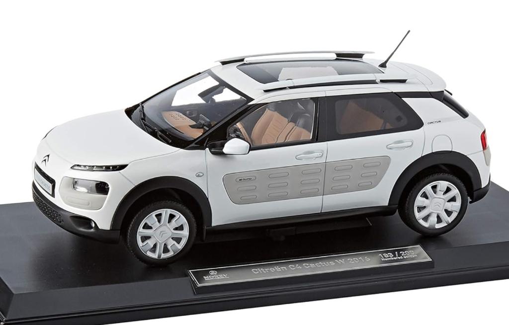 Citroen C4 Cactus 2016 WIT 1/18 Limited edition NOREV 181652, Hobby en Vrije tijd, Modelauto's | 1:18, Verzenden, Nieuw, Auto