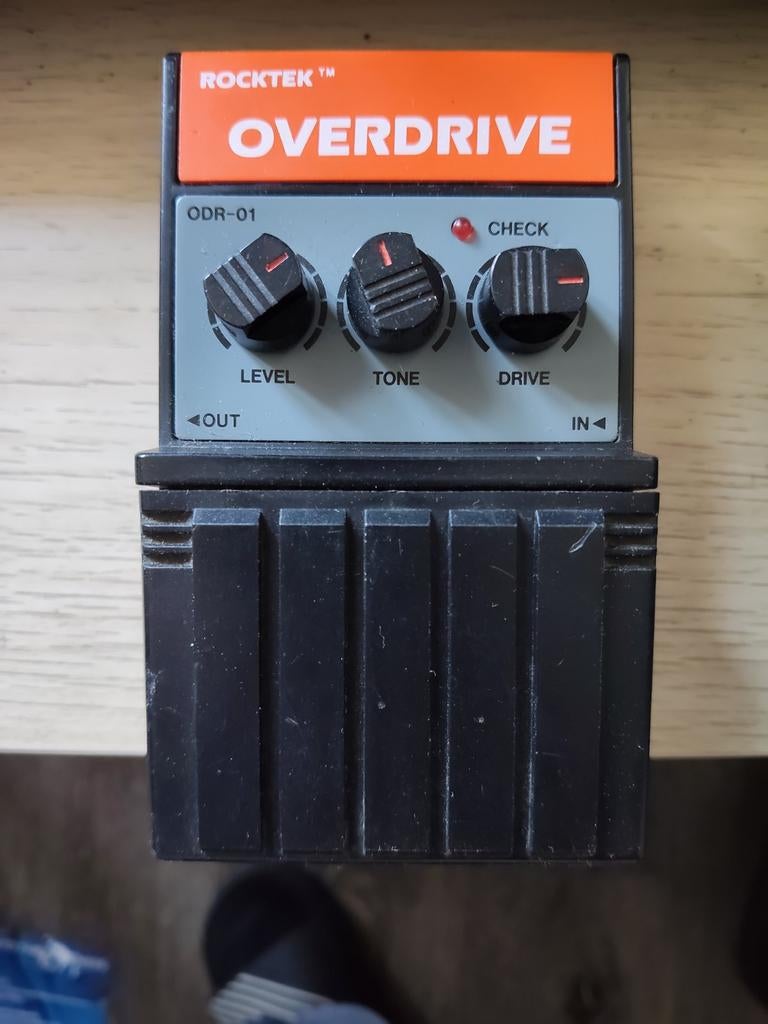 Rocktek Overdrive, Muziek en Instrumenten, Effecten, Ophalen of Verzenden, Gebruikt, Distortion, Overdrive of Fuzz