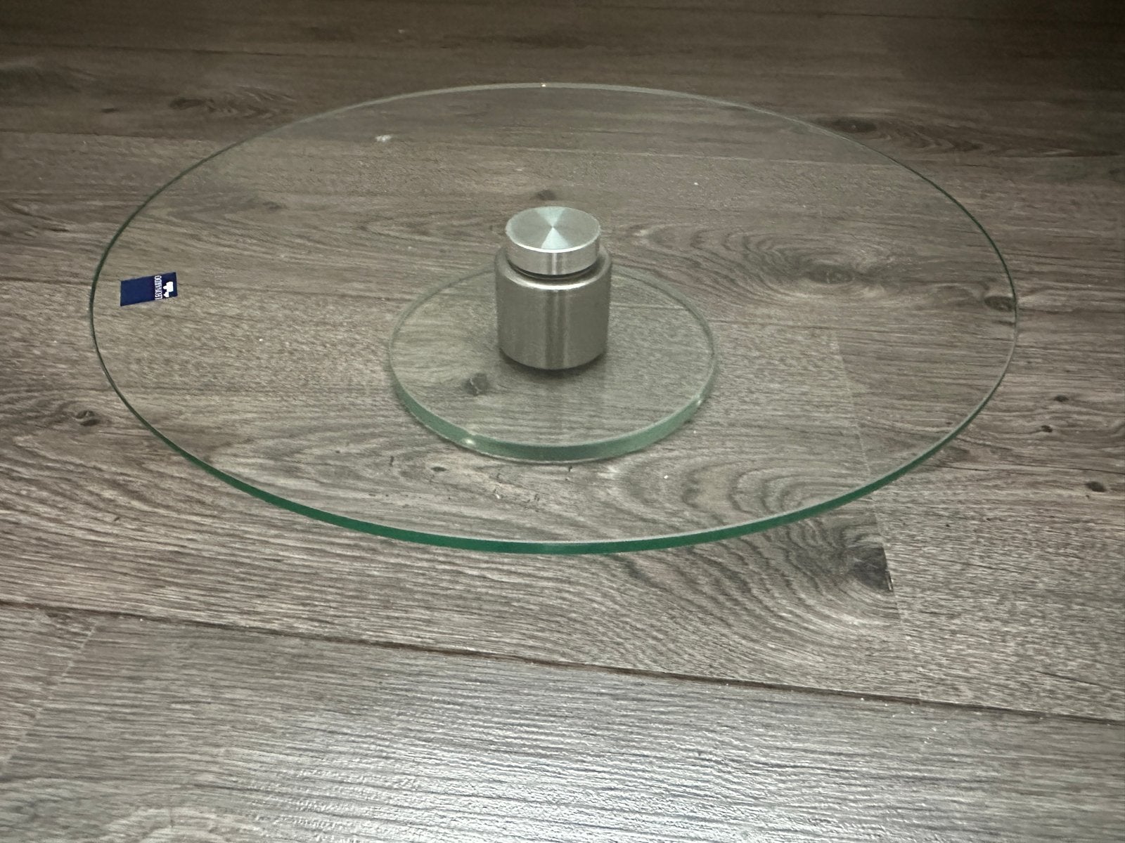 Leonardo Draaiplateau - Glazen Taartplateau Draaibaar, Ophalen of Verzenden, Zo goed als nieuw, Overige merken, Glas