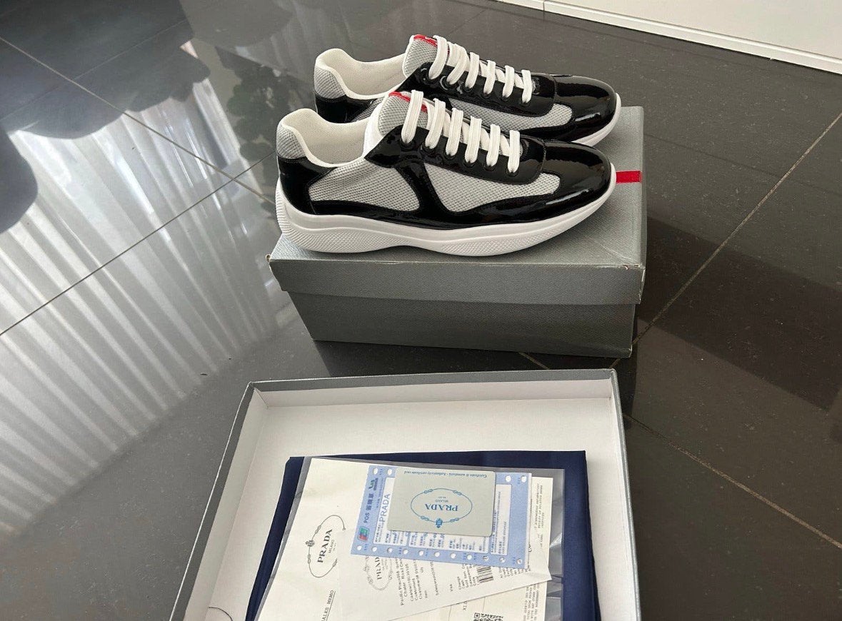 Prada cups zwart, Zwart, Nieuw, Ophalen of Verzenden, Sneakers of Gympen