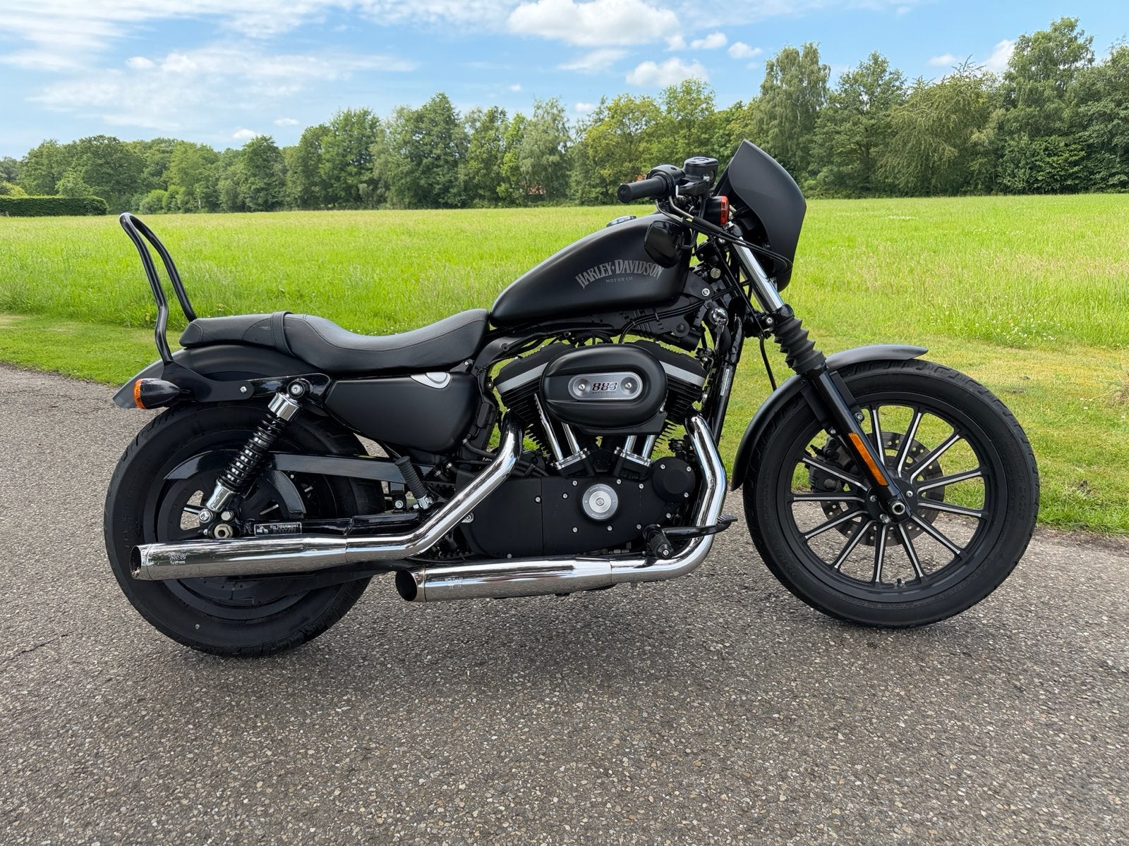 Harley Davidson Iron 883 5HD, LED Verlichting, Occasion, 4 cilinders, 883 cc