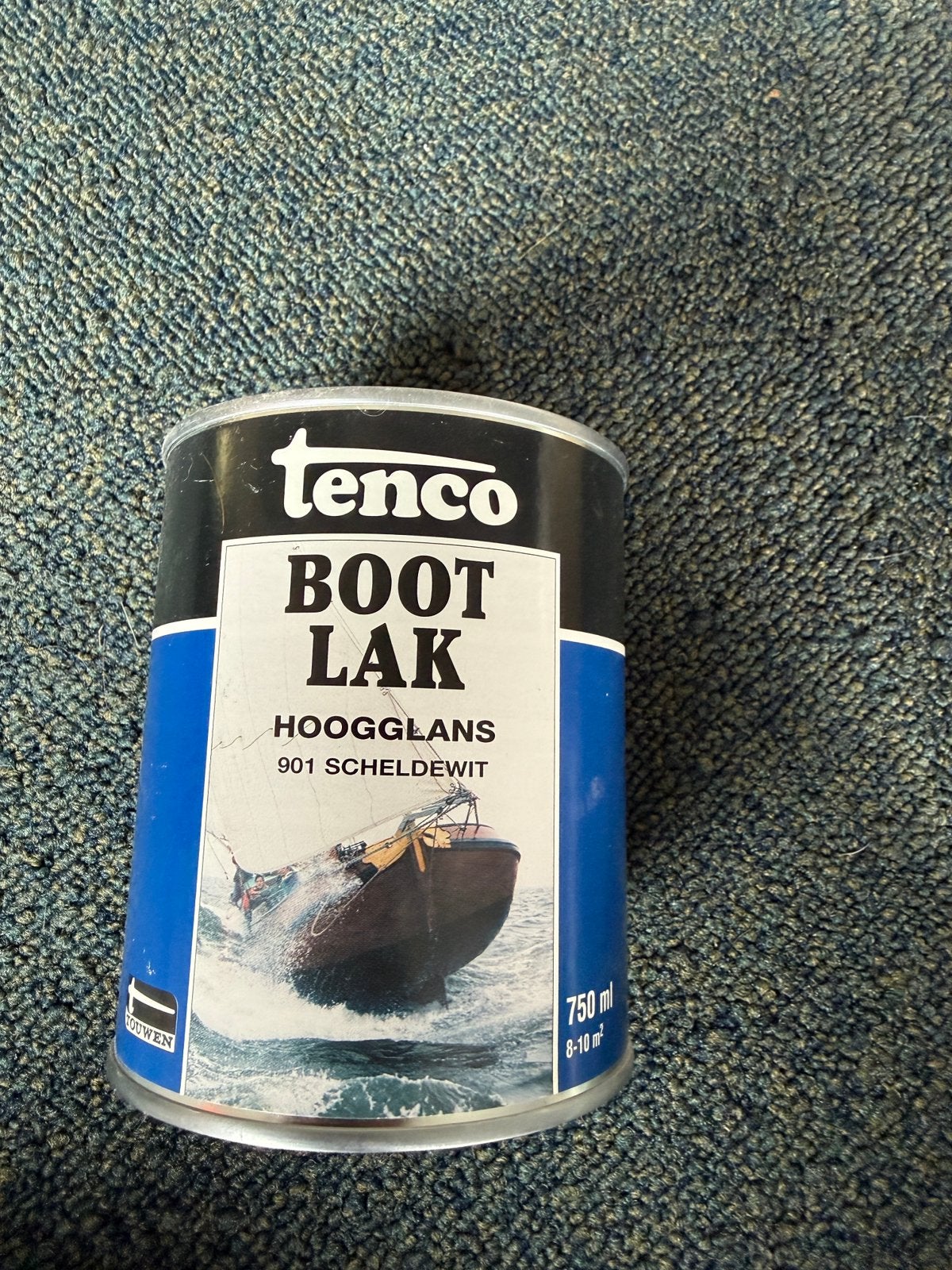 Tenco bootlak, Ophalen, Nieuw, Wit