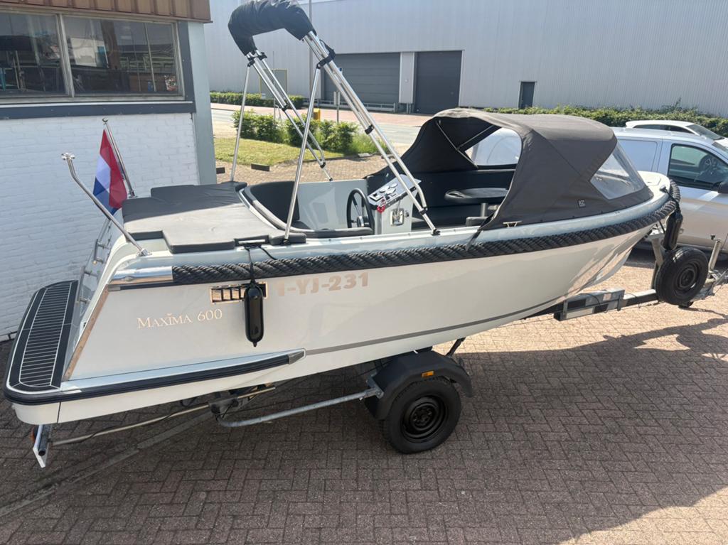 Maxima 600 Tender met Honda 40 pk 2023 Powertrim, Watersport en Boten, Sloepen, Tender, Ophalen of Verzenden, Maxima, Rondzit
