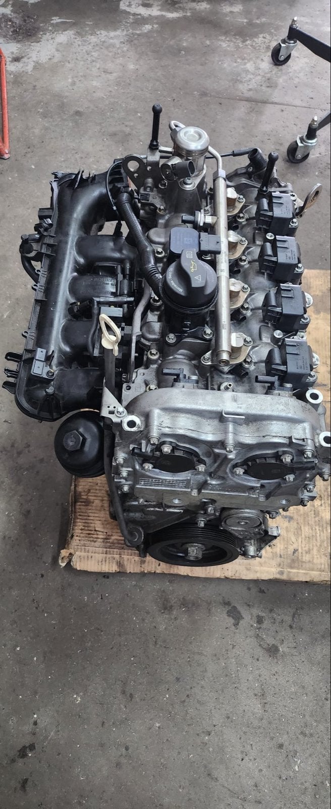 Mercedes-Benz 1.6L 115kW (156pk) Motorblok M270.910, Ophalen, Gebruikt, Mercedes-Benz