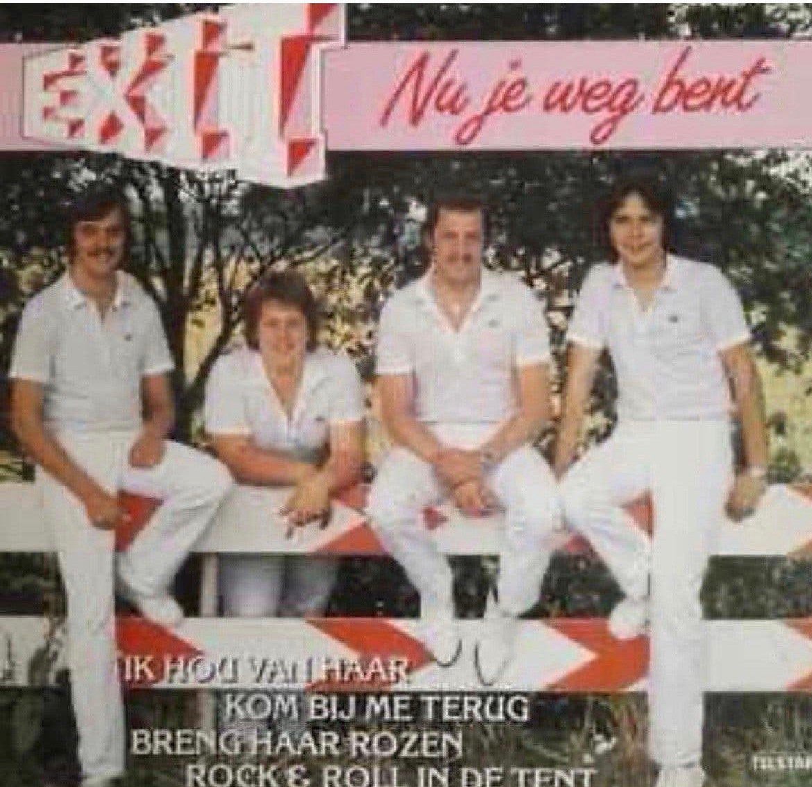 LP- Exit – Nu Je Weg Bent / VG+ / VG+, Ophalen of Verzenden, Zo goed als nieuw, 12 inch