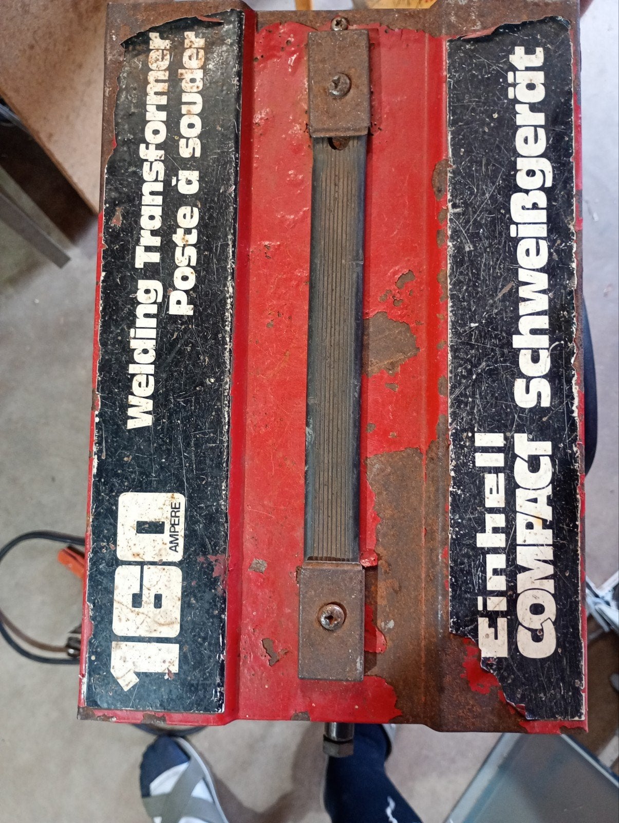 Einhell Compact 160 Ampère Lasapparaat, Ophalen, Gebruikt, 150 tot 250 ampère, Elektroden