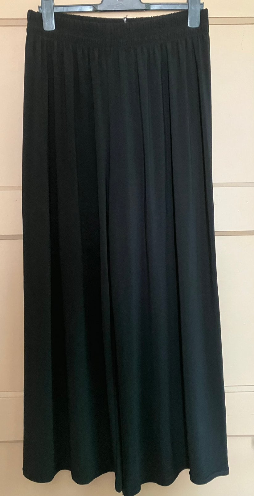 Magna, Wijde Zwarte Broek, Kreukvrij, XXL, Kleding | Dames, Verzenden, Gedragen, Zwart, Broek of Spijkerbroek