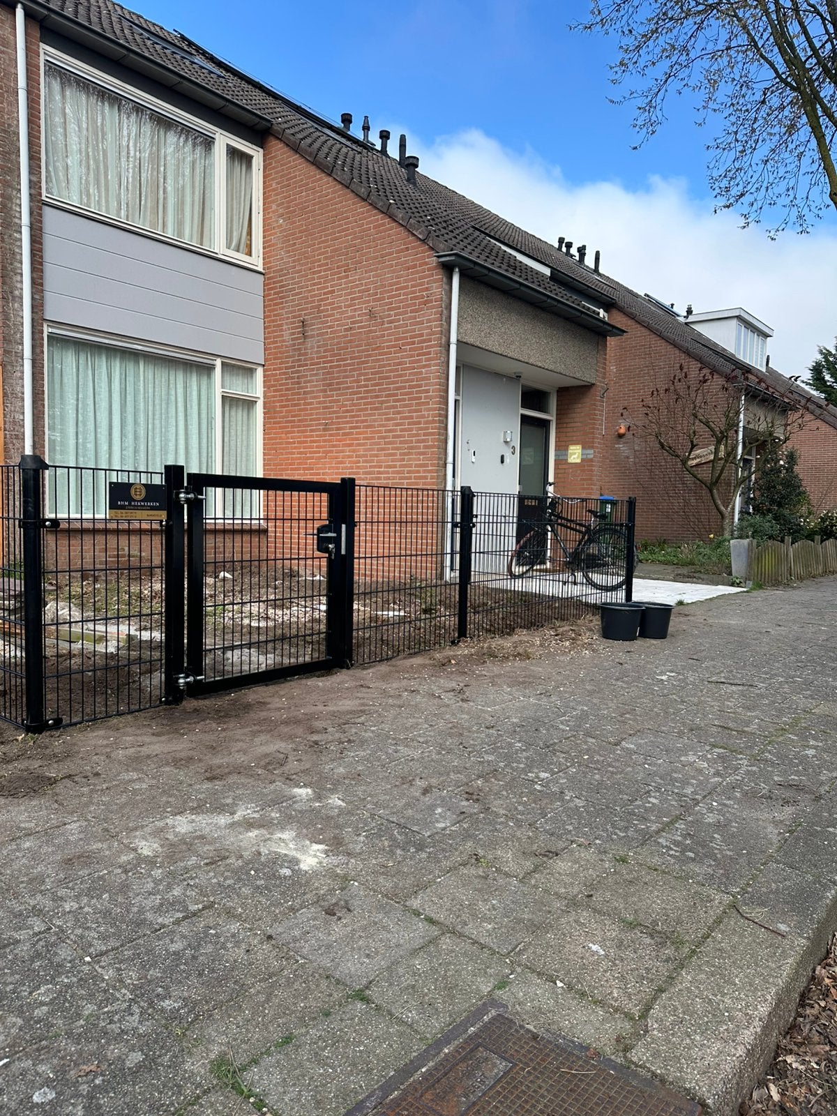 Hekwerk plaatsen of vervangen, Tuin en Terras, Ophalen, Met poort, Dubbelstaafmat hekwerk, Nieuw